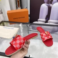 Cheap Louis Vuitton Slippers For Women #1357720 Replica Wholesale [$82.00 USD] [ITEM#1357720] on Replica Louis Vuitton Slippers