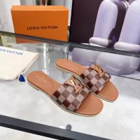 Cheap Louis Vuitton Slippers For Women #1357721 Replica Wholesale [$82.00 USD] [ITEM#1357721] on Replica Louis Vuitton Slippers