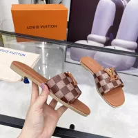 Cheap Louis Vuitton Slippers For Women #1357721 Replica Wholesale [$82.00 USD] [ITEM#1357721] on Replica Louis Vuitton Slippers