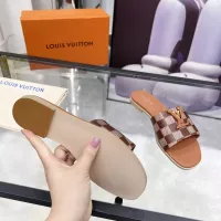 Cheap Louis Vuitton Slippers For Women #1357721 Replica Wholesale [$82.00 USD] [ITEM#1357721] on Replica Louis Vuitton Slippers