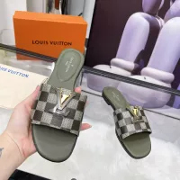 Cheap Louis Vuitton Slippers For Women #1357722 Replica Wholesale [$82.00 USD] [ITEM#1357722] on Replica Louis Vuitton Slippers