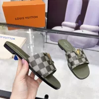 Cheap Louis Vuitton Slippers For Women #1357722 Replica Wholesale [$82.00 USD] [ITEM#1357722] on Replica Louis Vuitton Slippers