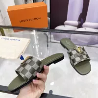 Cheap Louis Vuitton Slippers For Women #1357722 Replica Wholesale [$82.00 USD] [ITEM#1357722] on Replica Louis Vuitton Slippers