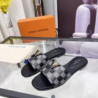 Cheap Louis Vuitton Slippers For Women #1357723 Replica Wholesale [$82.00 USD] [ITEM#1357723] on Replica Louis Vuitton Slippers