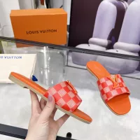 Cheap Louis Vuitton Slippers For Women #1357724 Replica Wholesale [$82.00 USD] [ITEM#1357724] on Replica Louis Vuitton Slippers