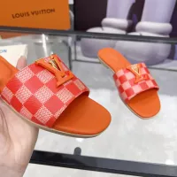 Cheap Louis Vuitton Slippers For Women #1357724 Replica Wholesale [$82.00 USD] [ITEM#1357724] on Replica Louis Vuitton Slippers