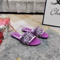 Cheap Dolce &amp; Gabbana D&amp;G Slippers For Women #1357725 Replica Wholesale [$115.00 USD] [ITEM#1357725] on Replica Dolce &amp; Gabbana D&amp;G Slippers