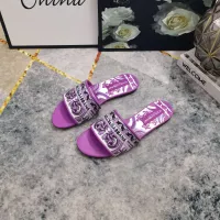 Cheap Dolce &amp; Gabbana D&amp;G Slippers For Women #1357725 Replica Wholesale [$115.00 USD] [ITEM#1357725] on Replica Dolce &amp; Gabbana D&amp;G Slippers