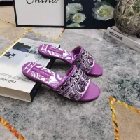 Cheap Dolce &amp; Gabbana D&amp;G Slippers For Women #1357725 Replica Wholesale [$115.00 USD] [ITEM#1357725] on Replica Dolce &amp; Gabbana D&amp;G Slippers