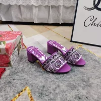 Cheap Dolce &amp; Gabbana D&amp;G Slippers For Women #1357726 Replica Wholesale [$125.00 USD] [ITEM#1357726] on Replica Dolce &amp; Gabbana D&amp;G Slippers