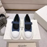 Cheap Alexander McQueen Casual Shoes For Women #1357729 Replica Wholesale [$108.00 USD] [ITEM#1357729] on Replica Alexander McQueen Casual Shoes