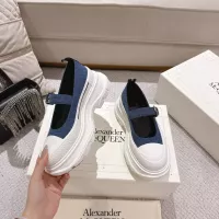 Cheap Alexander McQueen Casual Shoes For Women #1357729 Replica Wholesale [$108.00 USD] [ITEM#1357729] on Replica Alexander McQueen Casual Shoes