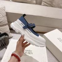 Cheap Alexander McQueen Casual Shoes For Women #1357729 Replica Wholesale [$108.00 USD] [ITEM#1357729] on Replica Alexander McQueen Casual Shoes