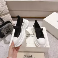 Cheap Alexander McQueen Casual Shoes For Women #1357730 Replica Wholesale [$108.00 USD] [ITEM#1357730] on Replica Alexander McQueen Casual Shoes