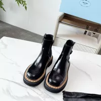 Cheap Prada Boots For Women #1357733 Replica Wholesale [$108.00 USD] [ITEM#1357733] on Replica Prada Boots