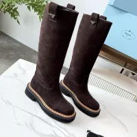 Cheap Prada Boots For Women #1357734 Replica Wholesale [$140.00 USD] [ITEM#1357734] on Replica Prada Boots