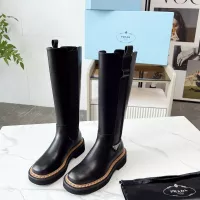 Cheap Prada Boots For Women #1357736 Replica Wholesale [$140.00 USD] [ITEM#1357736] on Replica Prada Boots