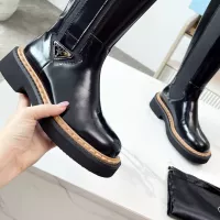 Cheap Prada Boots For Women #1357737 Replica Wholesale [$140.00 USD] [ITEM#1357737] on Replica Prada Boots