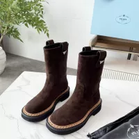 Cheap Prada Boots For Women #1357738 Replica Wholesale [$115.00 USD] [ITEM#1357738] on Replica Prada Boots