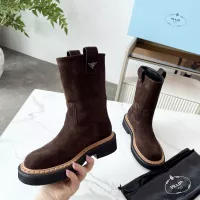 Cheap Prada Boots For Women #1357738 Replica Wholesale [$115.00 USD] [ITEM#1357738] on Replica Prada Boots