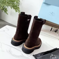 Cheap Prada Boots For Women #1357738 Replica Wholesale [$115.00 USD] [ITEM#1357738] on Replica Prada Boots