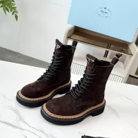 Cheap Prada Boots For Women #1357741 Replica Wholesale [$115.00 USD] [ITEM#1357741] on Replica Prada Boots