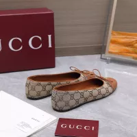 Cheap Gucci Flat Shoes For Women #1357805 Replica Wholesale [$108.00 USD] [ITEM#1357805] on Replica Gucci Flat Shoes