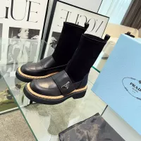 Cheap Prada Boots For Women #1357807 Replica Wholesale [$102.00 USD] [ITEM#1357807] on Replica Prada Boots