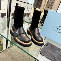 Cheap Prada Boots For Women #1357807 Replica Wholesale [$102.00 USD] [ITEM#1357807] on Replica Prada Boots