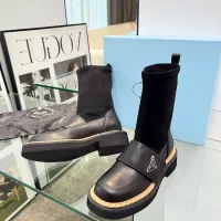 Cheap Prada Boots For Women #1357807 Replica Wholesale [$102.00 USD] [ITEM#1357807] on Replica Prada Boots