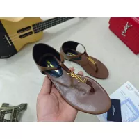 Cheap Yves Saint Laurent YSL Sandal For Women #1357808 Replica Wholesale [$98.00 USD] [ITEM#1357808] on Replica Yves Saint Laurent YSL Sandal