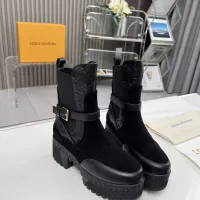 Cheap Louis Vuitton Boots For Women #1357812 Replica Wholesale [$108.00 USD] [ITEM#1357812] on Replica Louis Vuitton Boots