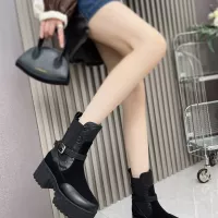 Cheap Louis Vuitton Boots For Women #1357812 Replica Wholesale [$108.00 USD] [ITEM#1357812] on Replica Louis Vuitton Boots