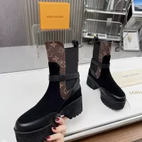 Cheap Louis Vuitton Boots For Women #1357813 Replica Wholesale [$108.00 USD] [ITEM#1357813] on Replica Louis Vuitton Boots