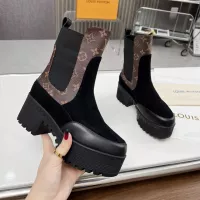 Cheap Louis Vuitton Boots For Women #1357814 Replica Wholesale [$105.00 USD] [ITEM#1357814] on Replica Louis Vuitton Boots