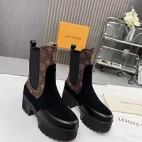 Cheap Louis Vuitton Boots For Women #1357814 Replica Wholesale [$105.00 USD] [ITEM#1357814] on Replica Louis Vuitton Boots