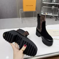 Cheap Louis Vuitton Boots For Women #1357814 Replica Wholesale [$105.00 USD] [ITEM#1357814] on Replica Louis Vuitton Boots