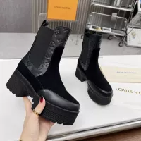 Cheap Louis Vuitton Boots For Women #1357815 Replica Wholesale [$105.00 USD] [ITEM#1357815] on Replica Louis Vuitton Boots
