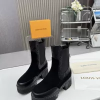 Cheap Louis Vuitton Boots For Women #1357815 Replica Wholesale [$105.00 USD] [ITEM#1357815] on Replica Louis Vuitton Boots