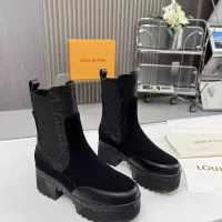 Cheap Louis Vuitton Boots For Women #1357815 Replica Wholesale [$105.00 USD] [ITEM#1357815] on Replica Louis Vuitton Boots