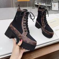 Cheap Louis Vuitton Boots For Women #1357816 Replica Wholesale [$112.00 USD] [ITEM#1357816] on Replica Louis Vuitton Boots