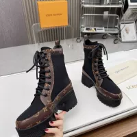 Cheap Louis Vuitton Boots For Women #1357816 Replica Wholesale [$112.00 USD] [ITEM#1357816] on Replica Louis Vuitton Boots