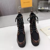 Cheap Louis Vuitton Boots For Women #1357816 Replica Wholesale [$112.00 USD] [ITEM#1357816] on Replica Louis Vuitton Boots