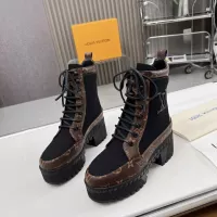Cheap Louis Vuitton Boots For Women #1357816 Replica Wholesale [$112.00 USD] [ITEM#1357816] on Replica Louis Vuitton Boots