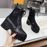 Cheap Louis Vuitton Boots For Women #1357817 Replica Wholesale [$112.00 USD] [ITEM#1357817] on Replica Louis Vuitton Boots