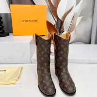 Cheap Louis Vuitton Boots For Women #1357824 Replica Wholesale [$108.00 USD] [ITEM#1357824] on Replica Louis Vuitton Boots