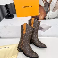 Cheap Louis Vuitton Boots For Women #1357824 Replica Wholesale [$108.00 USD] [ITEM#1357824] on Replica Louis Vuitton Boots