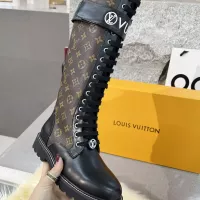 Cheap Louis Vuitton Boots For Women #1357825 Replica Wholesale [$130.00 USD] [ITEM#1357825] on Replica Louis Vuitton Boots