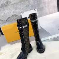 Cheap Louis Vuitton Boots For Women #1357825 Replica Wholesale [$130.00 USD] [ITEM#1357825] on Replica Louis Vuitton Boots