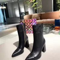 Cheap Louis Vuitton Boots For Women #1357832 Replica Wholesale [$108.00 USD] [ITEM#1357832] on Replica Louis Vuitton Boots